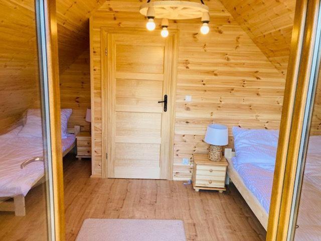 Kalinowy Sad Domki Z Jacuzzi I Sauna Mikołajki エクステリア 写真