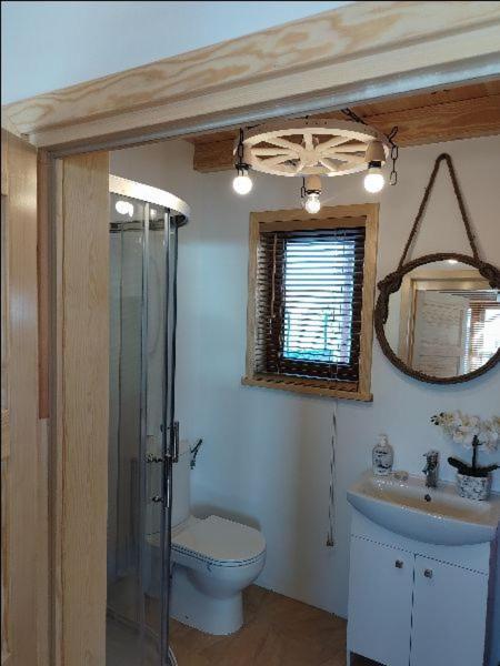 Kalinowy Sad Domki Z Jacuzzi I Sauna Mikołajki エクステリア 写真
